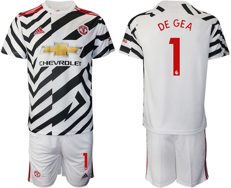 Men 2020-2021 club Manchester united away #1 white Soccer Jerseys->manchester united jersey->Soccer Club Jersey
